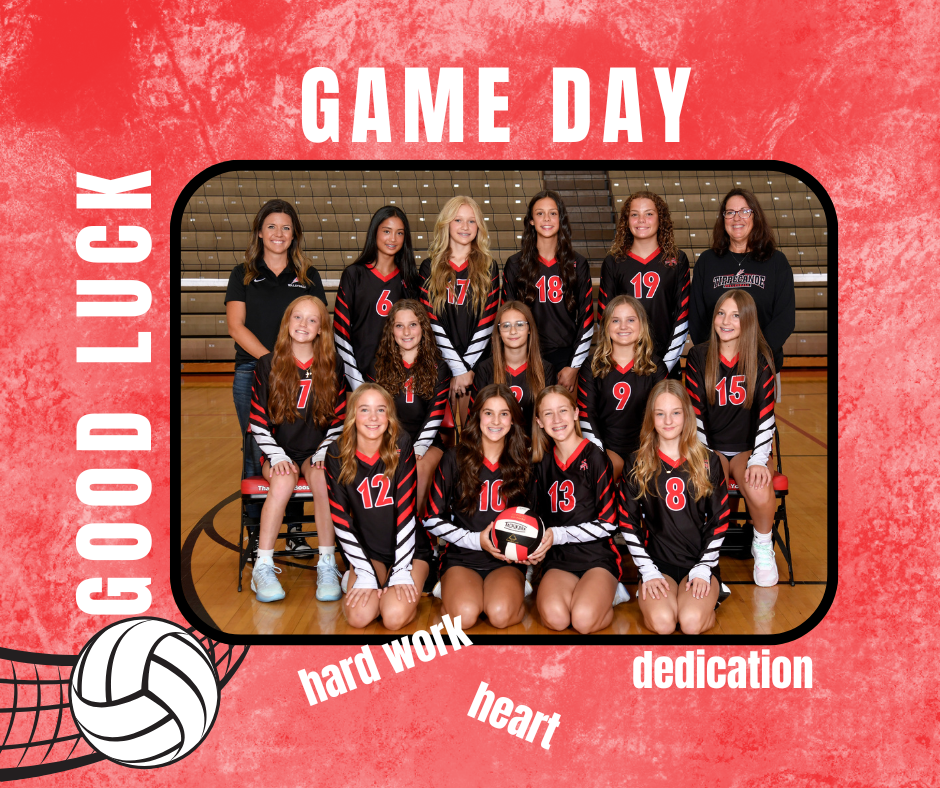 TMS volleyball team.