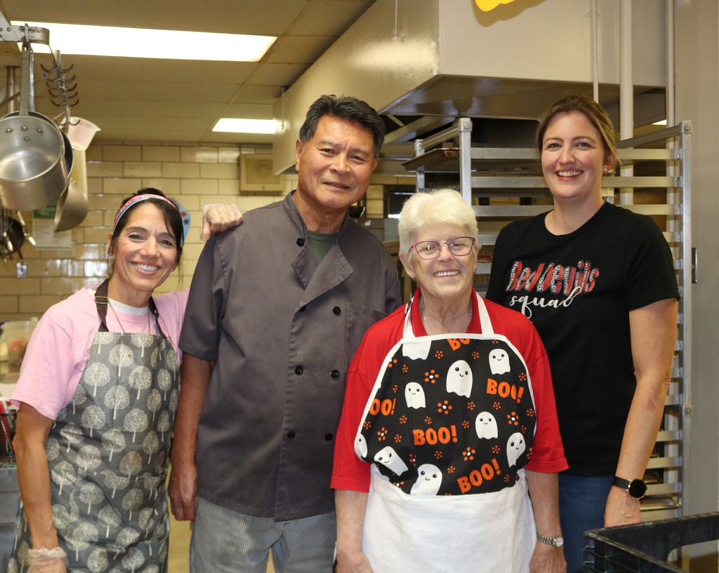 Broadway Elementary Cafeteria Staff.  
