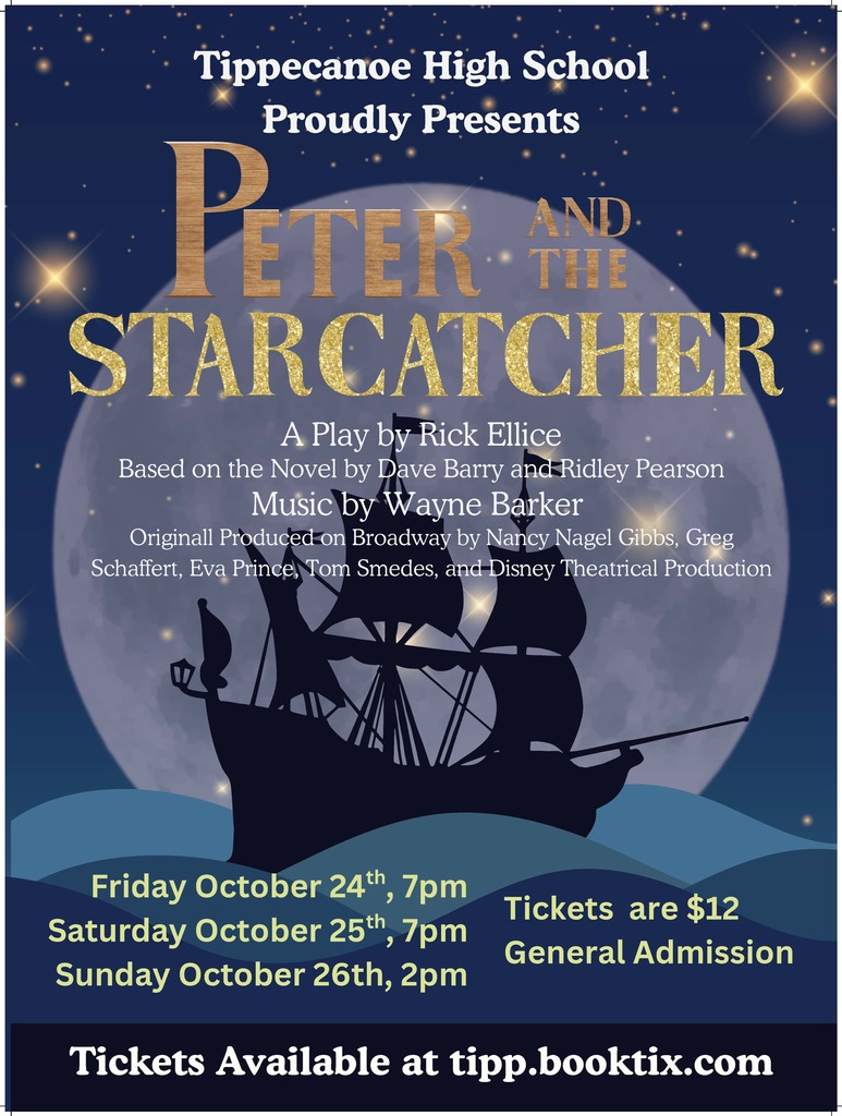 Peter and the Starcatcher poster.