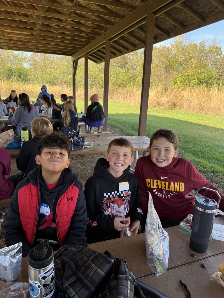 LT Ball students at Sunwatch Indian Village.