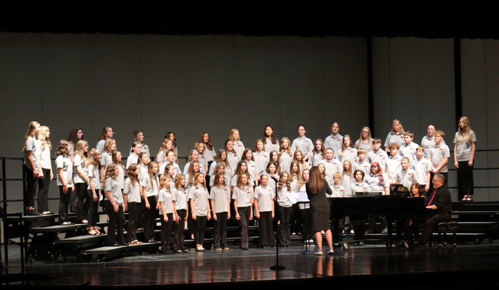 TMS Choirs perform at the CPA.