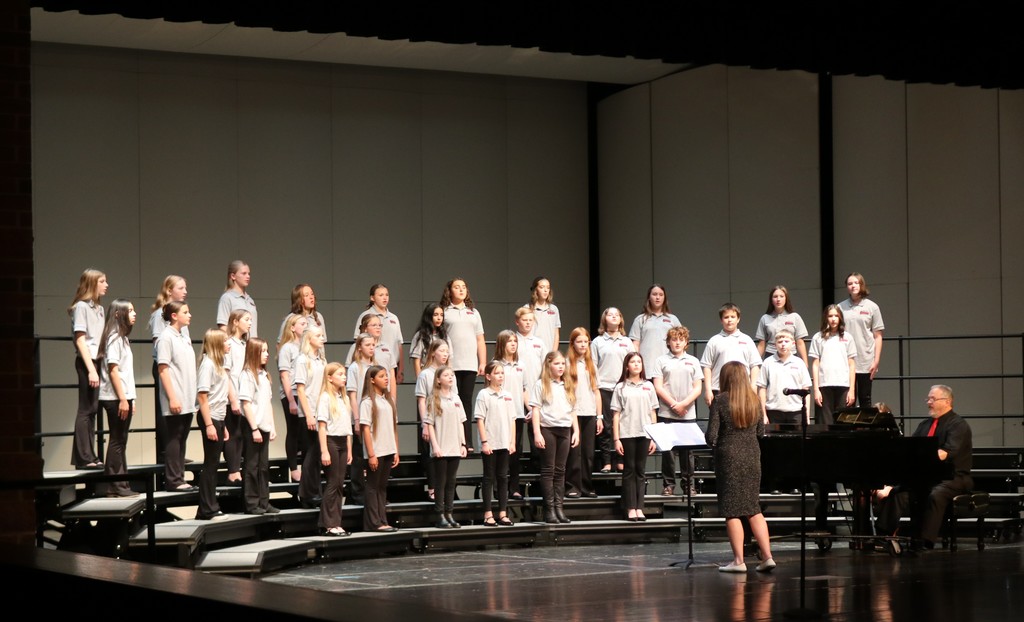 TMS Choirs perform at the CPA.