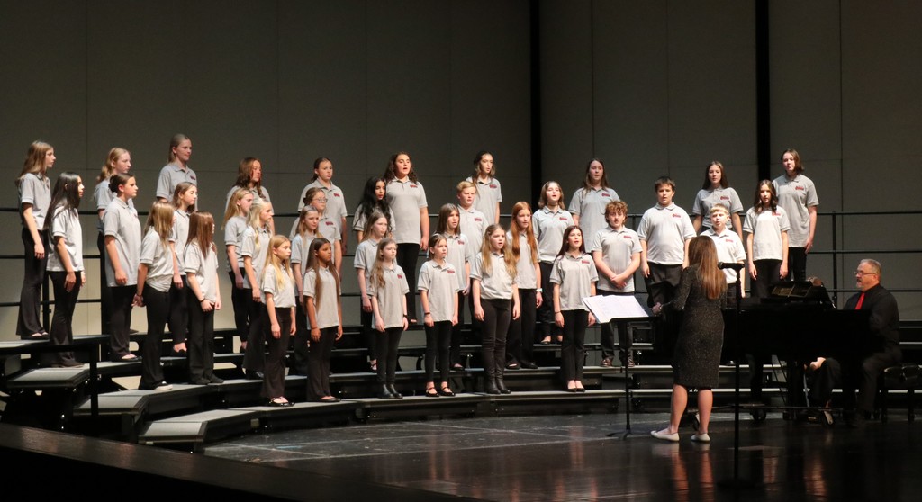 TMS Choirs perform at the CPA.
