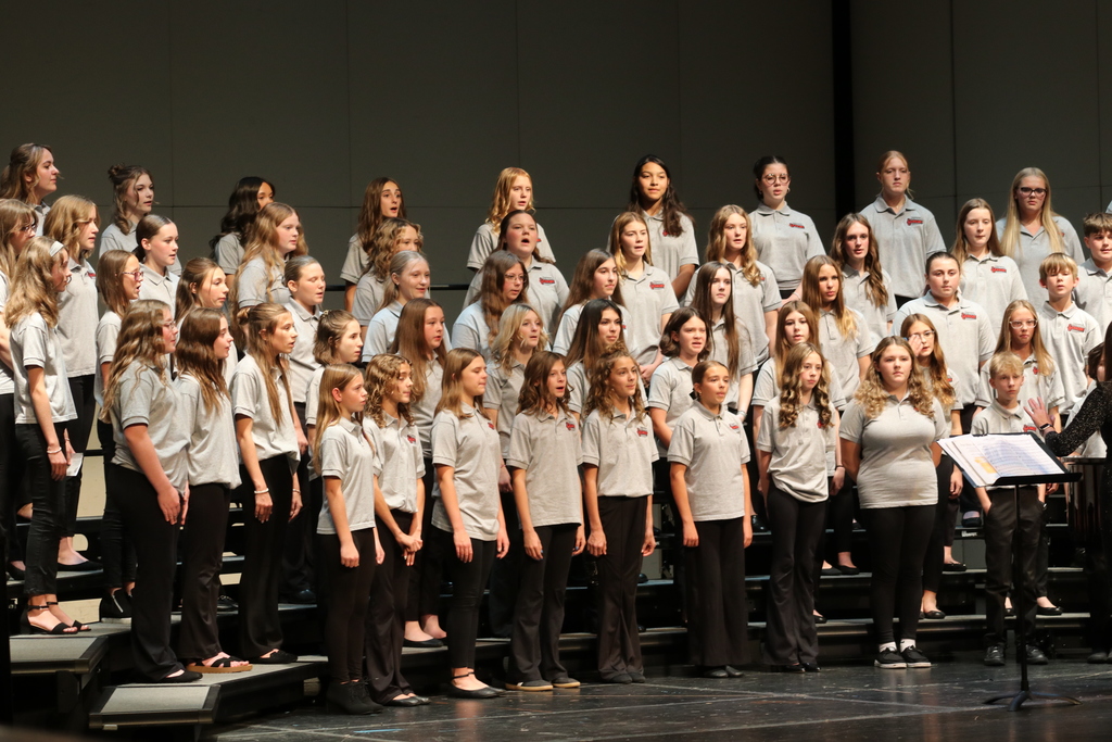 TMS Choirs perform at the CPA.