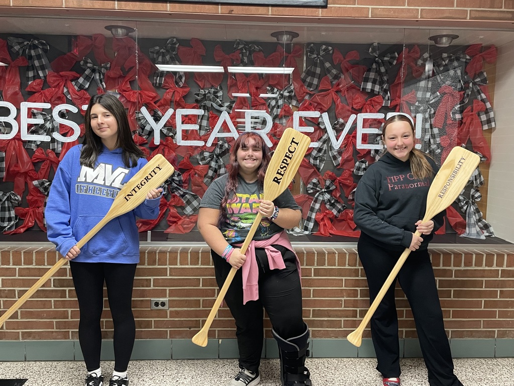 Tippecanoe Middle School  Crew of the Week.