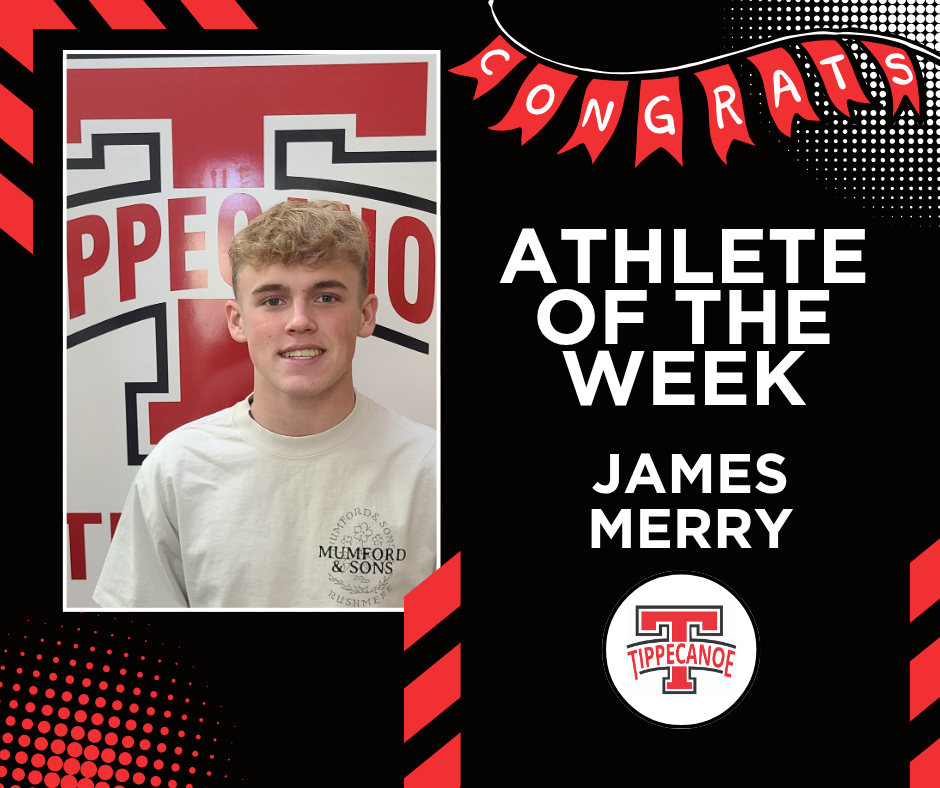 Athlete of the Week James Merry.