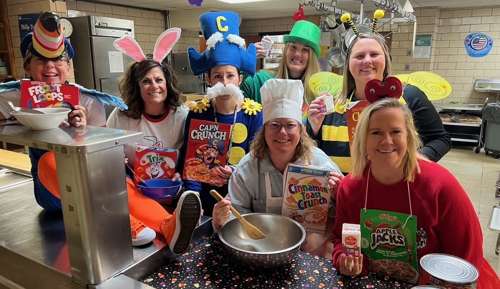 Broadway staff dressed up.