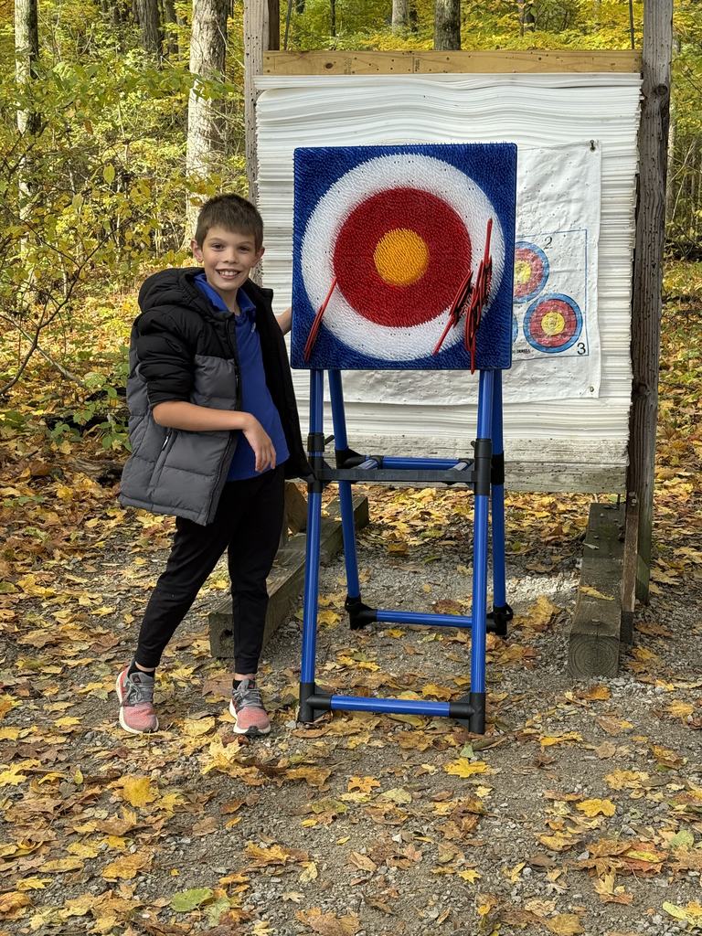 LT Ball students at Garby Woods. 
