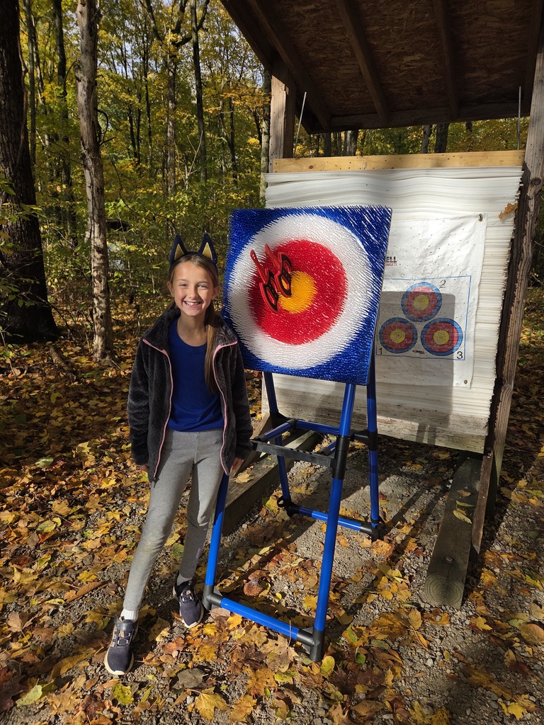 LT Ball students at Garby Woods. 