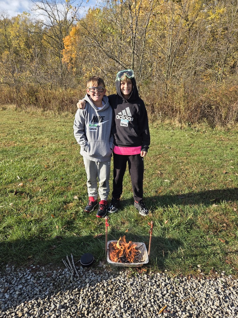 LT Ball students at Garby Woods. 