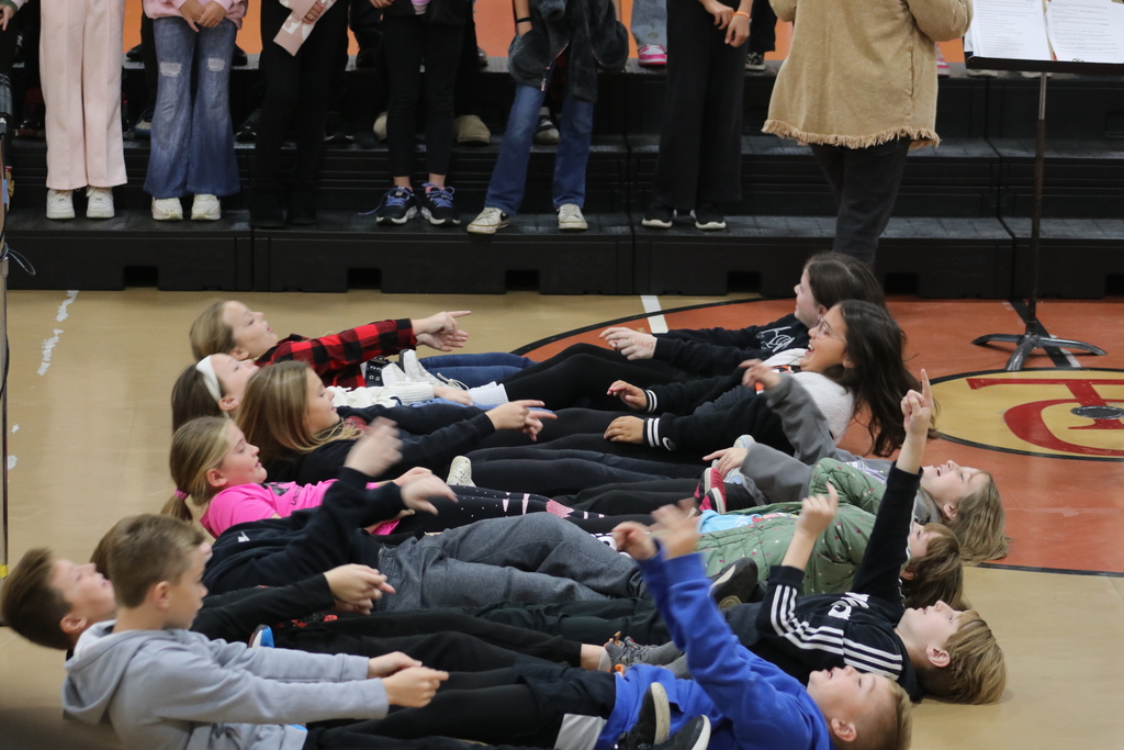 LT Ball 4th grader rehearsing for tonight's performance.  