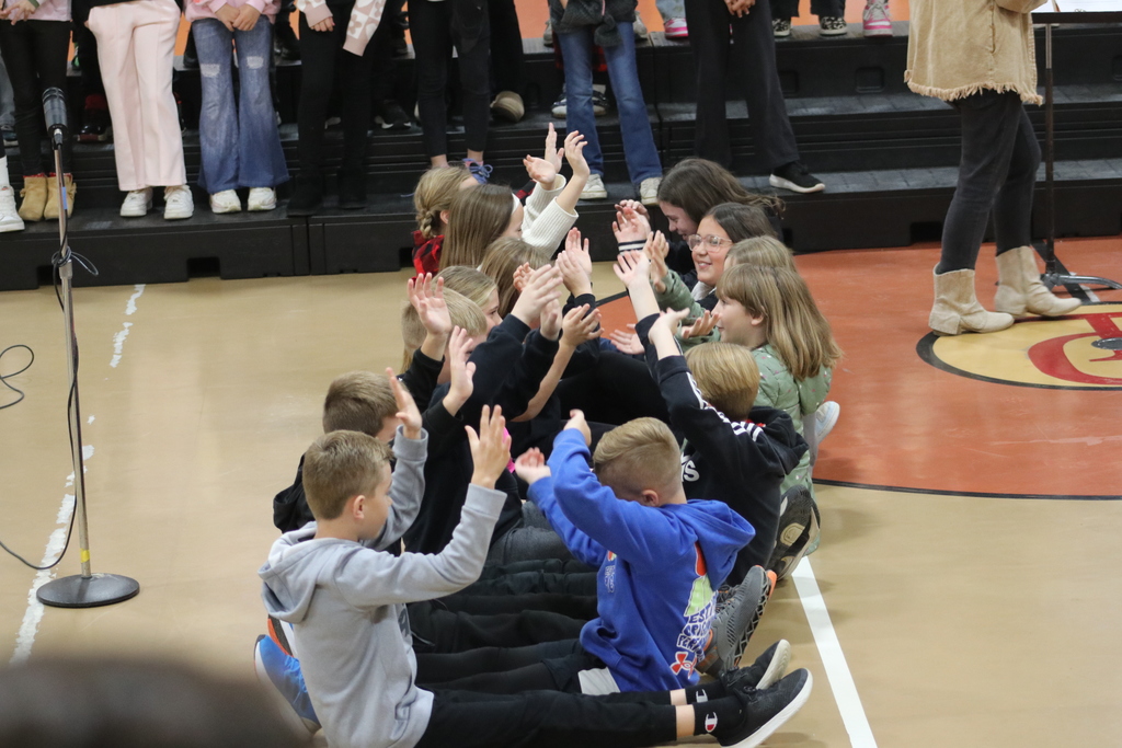 LT Ball 4th grader rehearsing for tonight's performance.  