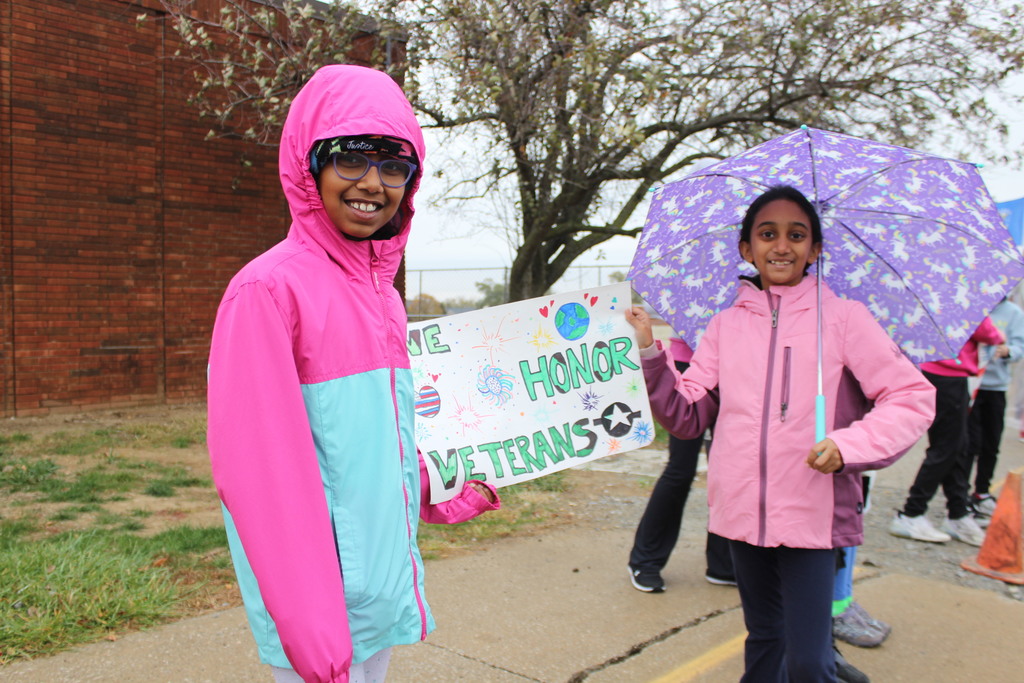 LT Ball students host the annual Parade of Heroes.
