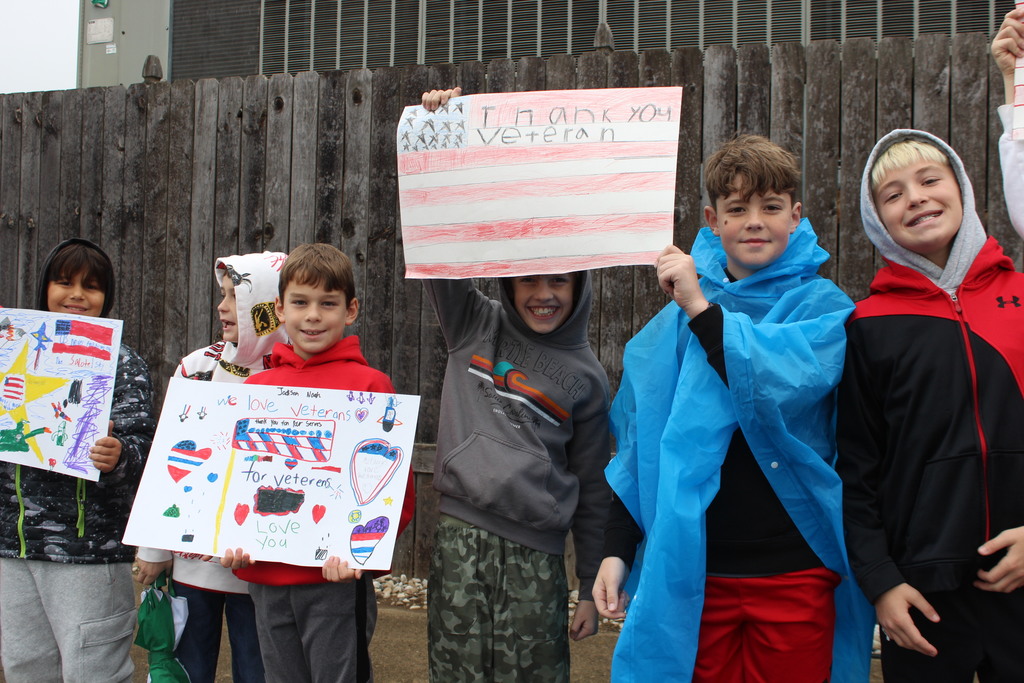 LT Ball students host the annual Parade of Heroes.