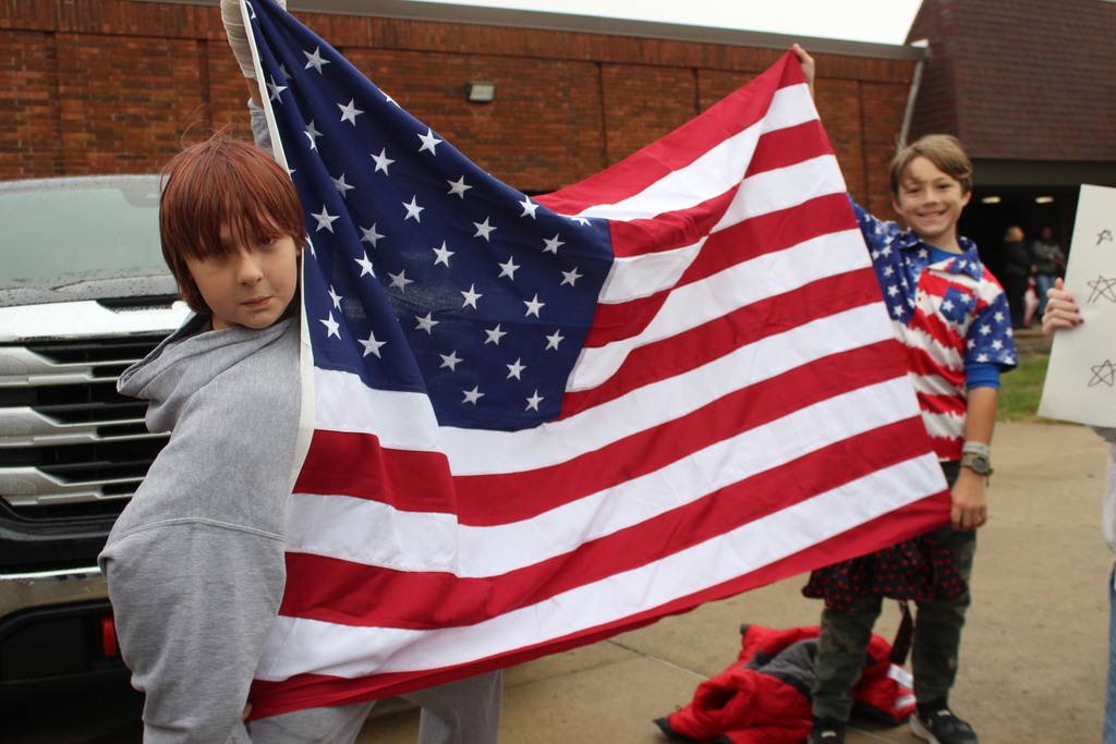 LT Ball students host the annual Parade of Heroes.