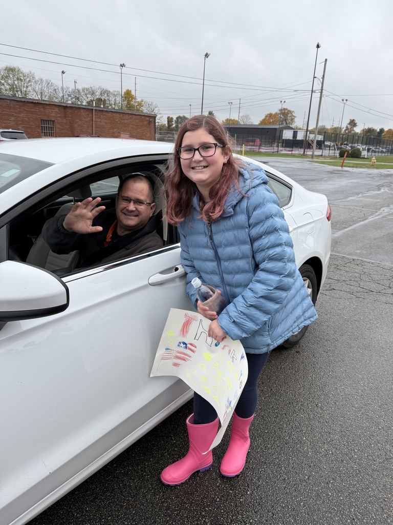 L.T. Ball students host the Parade of Heroes for our Veterans.  