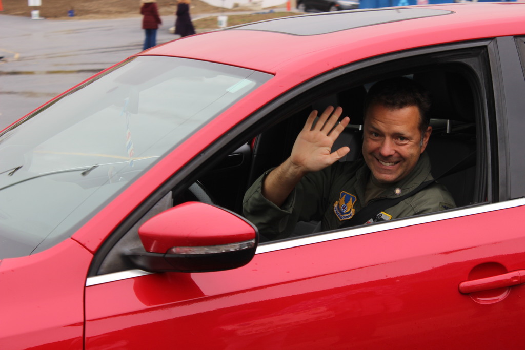 Parade of Heroes at L.T. Ball Intermediate School.