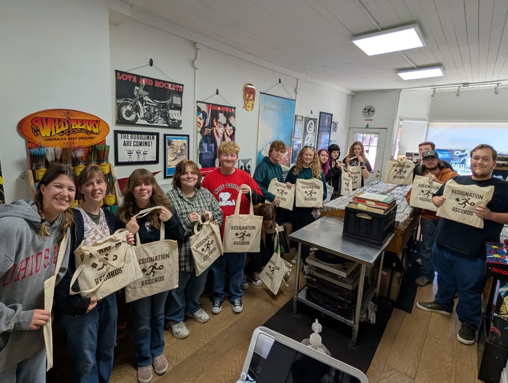 THS vinyl record club on an adventure.