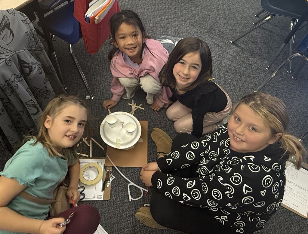 Broadway students learn about the strugglers of early settlers.  