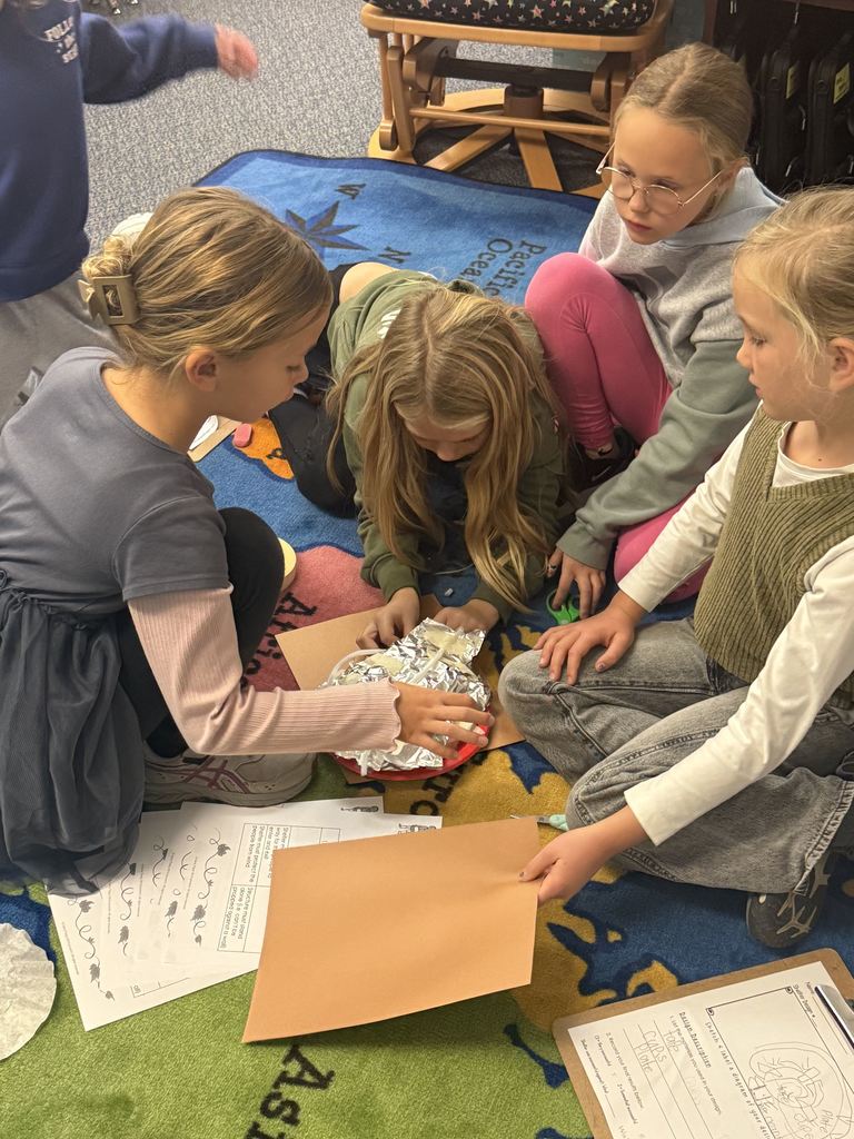 Broadway students learn about the strugglers of early settlers and collaborate on a project.