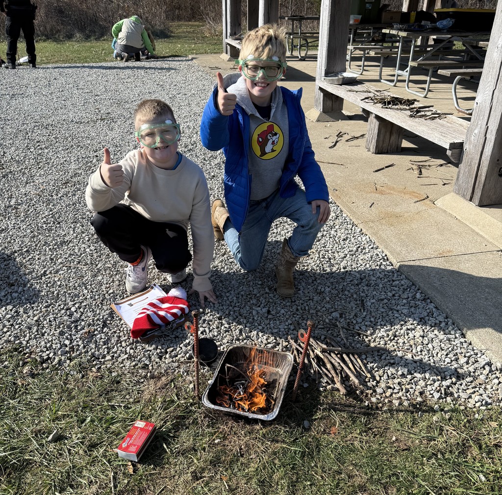 LT Ball Intermediate students participate in activities that imitate scenes in Hatchet.