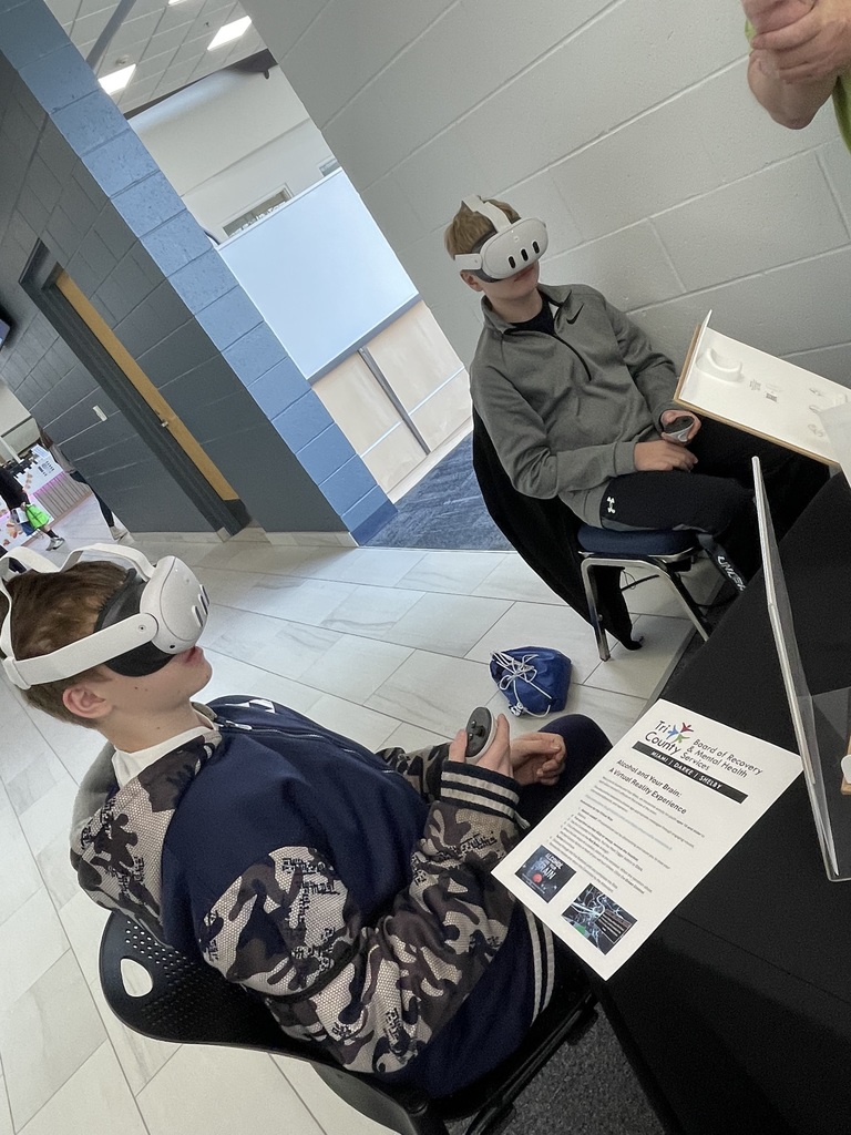 TMS students at the STEMM Expo.