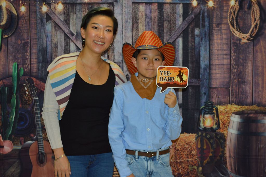 L.T. Ball Hoedown photo booth.