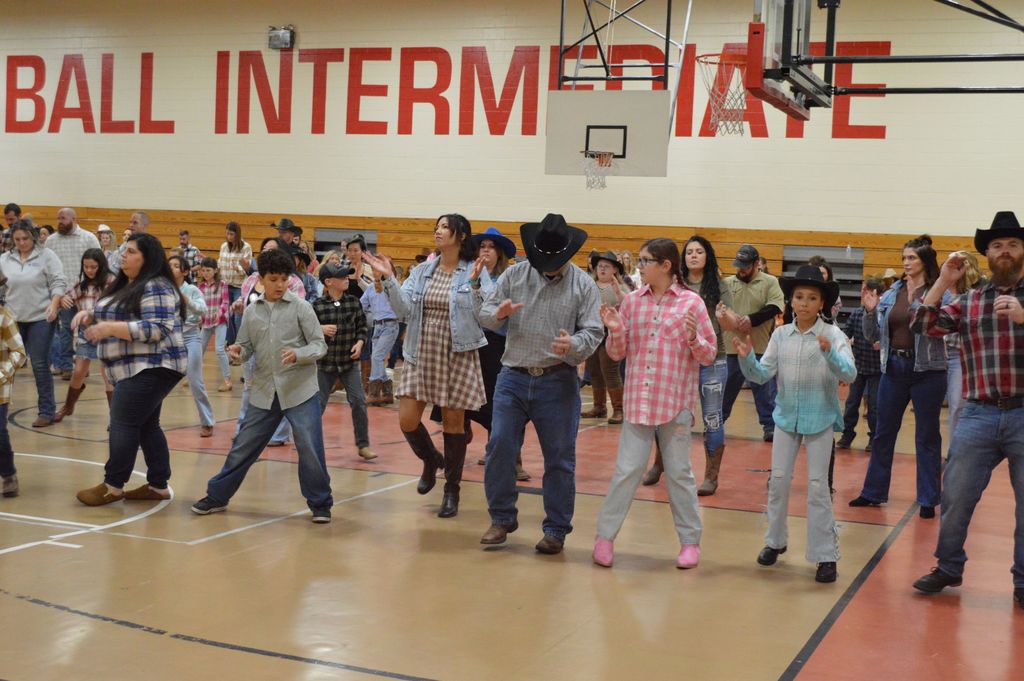 L.T. Ball Hoedown dancing..