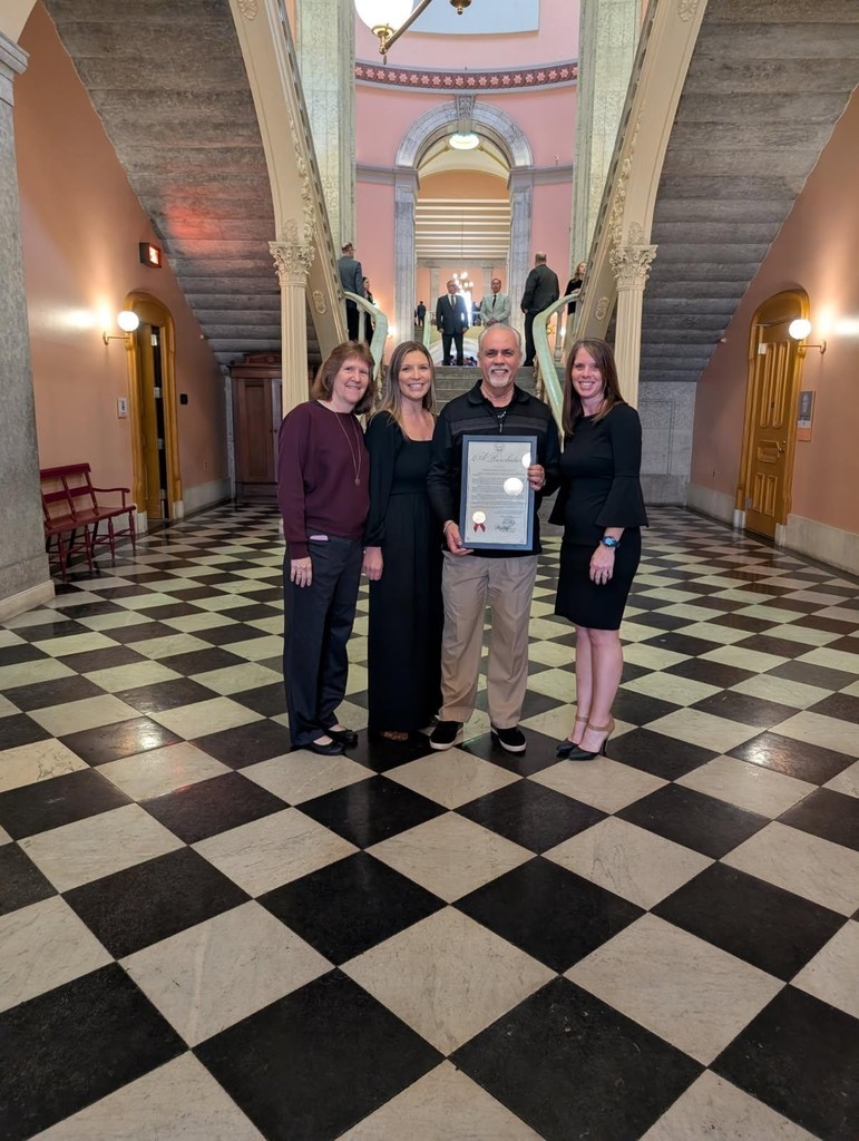 State Champs' coaches at the State Capitol.