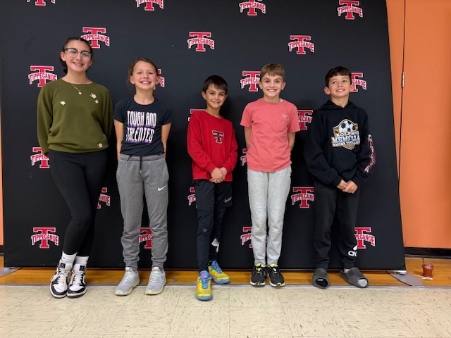 L.T. Ball Growth Students of the Month.