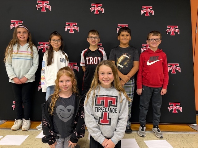 L.T. Ball Growth Students of the Month.