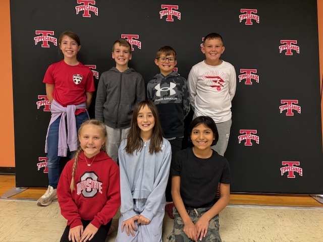 L.T. Ball Growth Students of the Month.