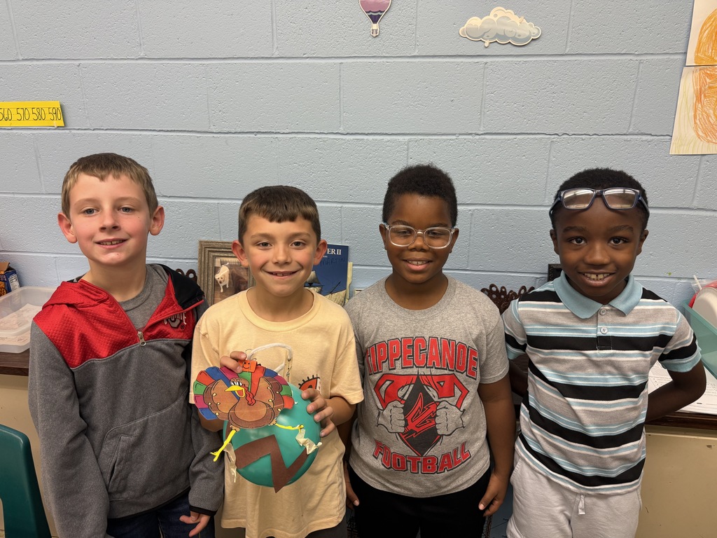 Broadway Elementary students learn about force and pull and then create turkey transports.  