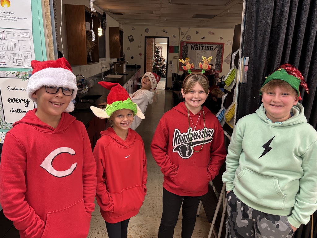 Christmas Chaos dress up day at L.T. Ball.