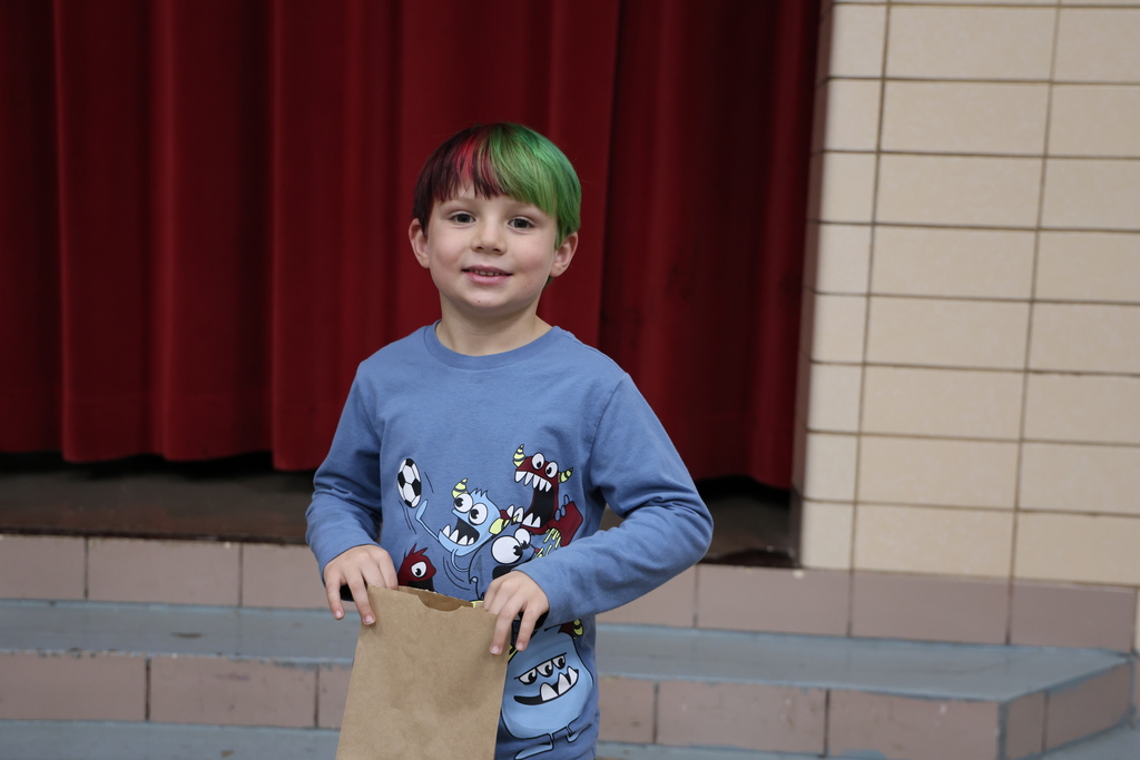 Storytime at Broadway looked a little different today.  Students acted out part of the story.