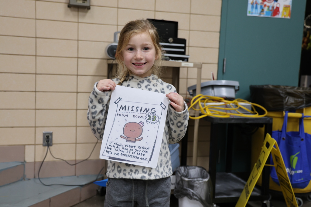 Storytime at Broadway looked a little different today.  Students acted out part of the story.