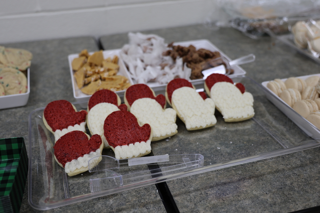 Homemade cookies made by Mrs. Weaver. 