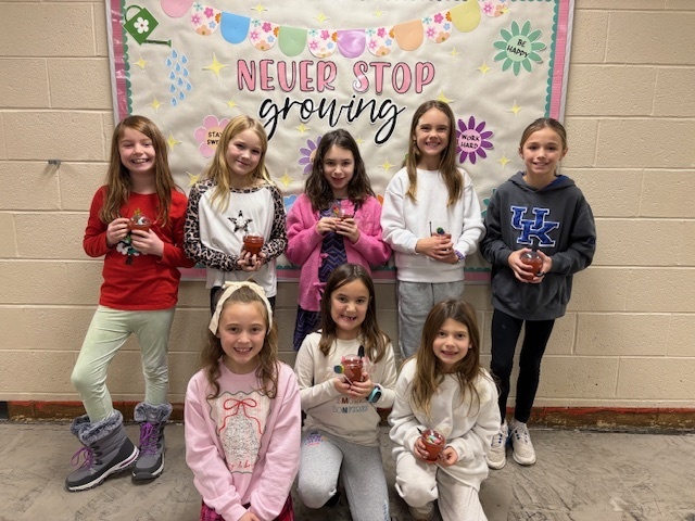 T Ball Growth Students of the Month.