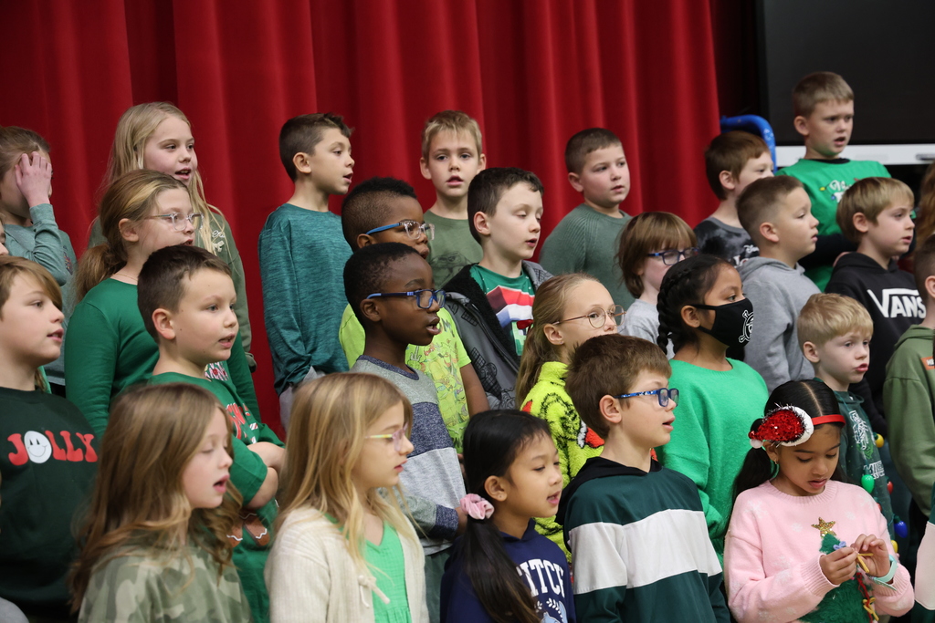 Broadway Elementary sing along.