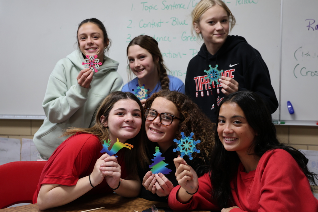 TMS students participate in the end-of-the quarter PBIS Rewards activities.