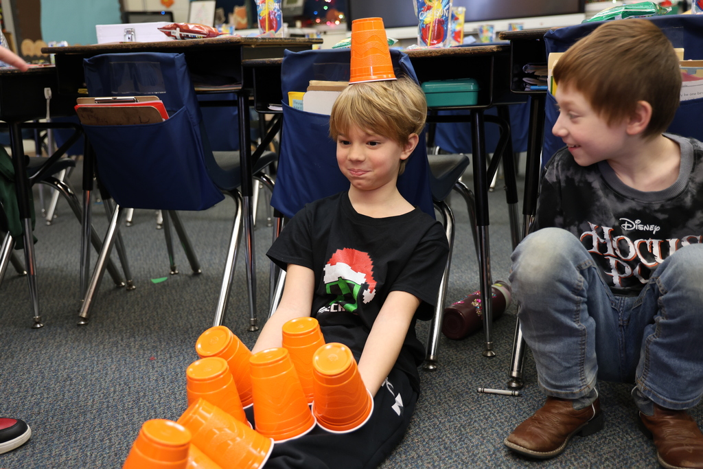 Broadway students enjoy their holiday parties.