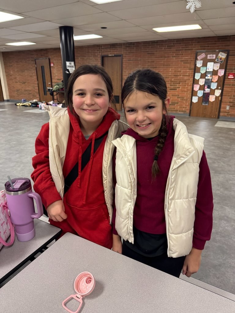 L.T. Ball students are all smiles in their matching outfits on Twins Day.