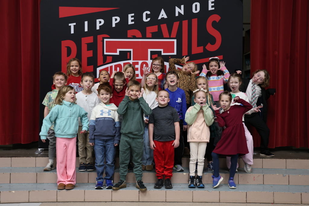 Broadway Elementary Super Citizens for January get a  little silly.