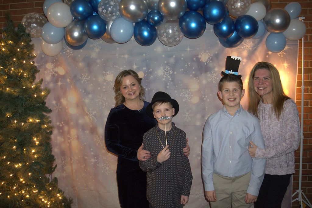 Blizzard Blast fun at L.T. Ball for students and their guests.