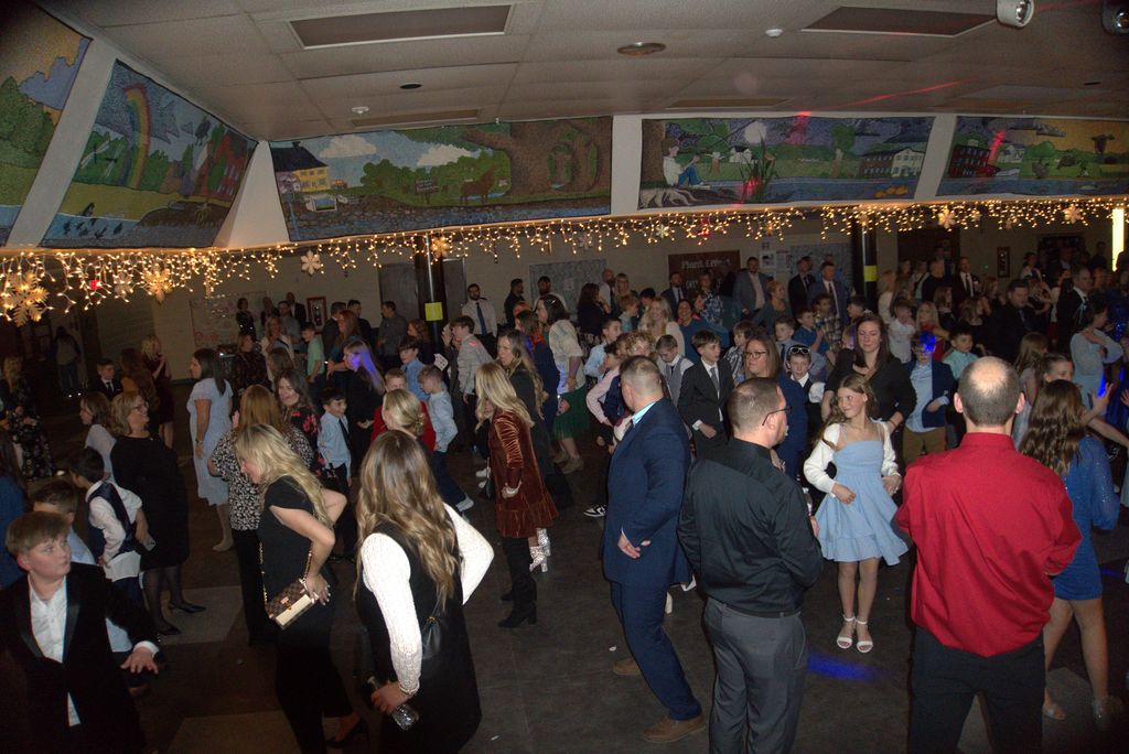 Blizzard Blast fun at L.T. Ball for students and their guests.