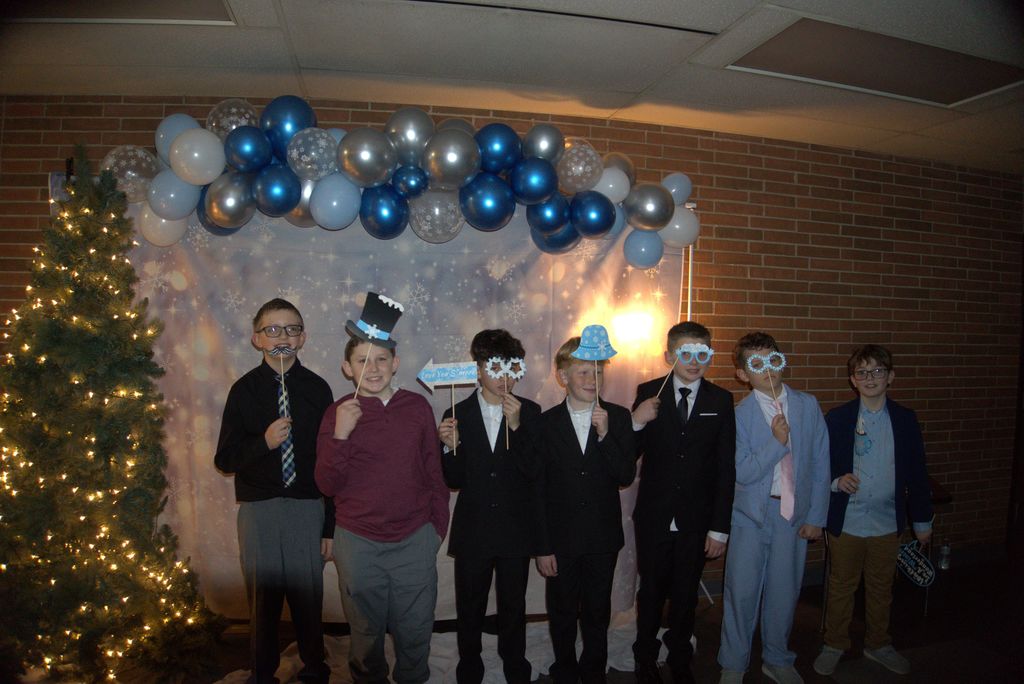 Blizzard Blast fun at L.T. Ball for students and their guests.