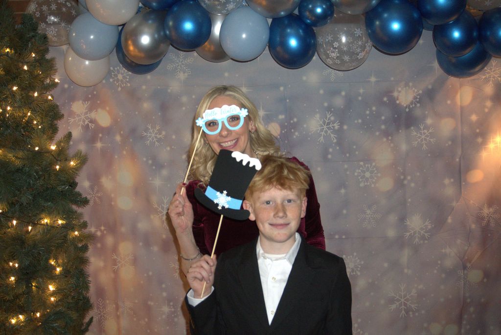 Blizzard Blast fun at L.T. Ball for students and their guests.