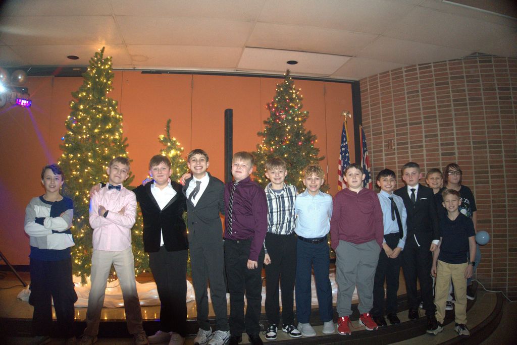 Blizzard Blast fun at L.T. Ball for students and their guests.