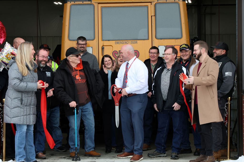 Ribbon Cutting  ceremony at the Operations Center.  