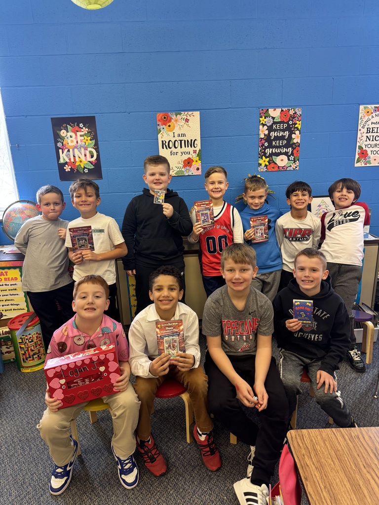 Valentine's fun at Broadway Elementary.